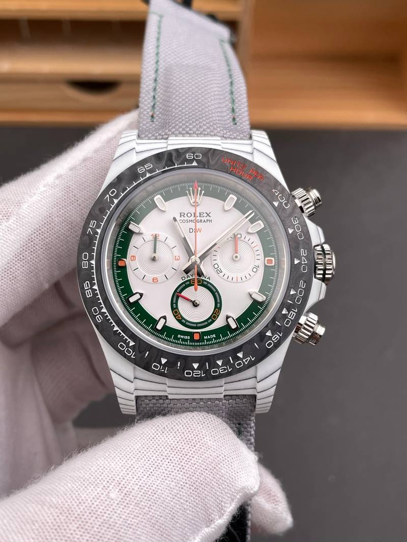 Rolex Daytona White Carbon