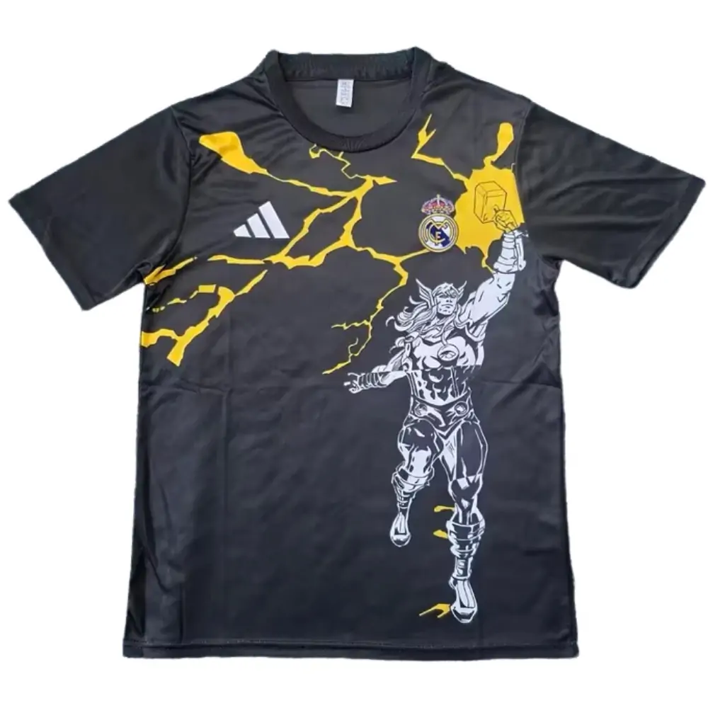 2025-26 Real Madrid Marvel Collaboration Jersey - Fans Edition