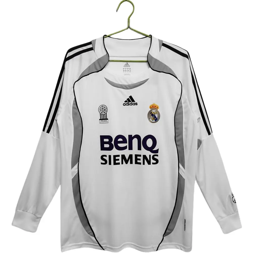 2006/07 Real Madrid home long-sleeved jersey-Fans