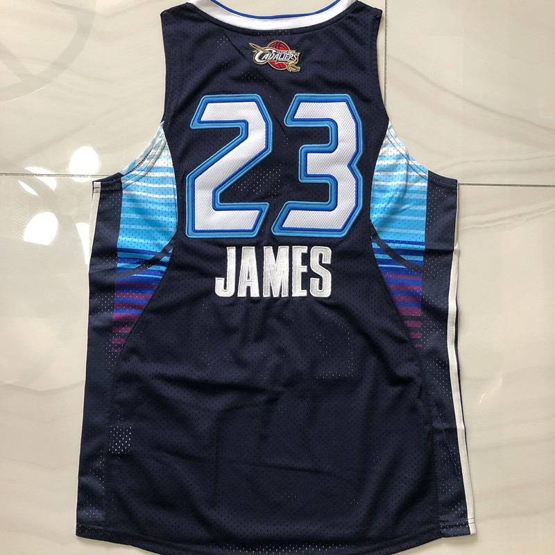 James Los Angeles Lakers Black 23 MN