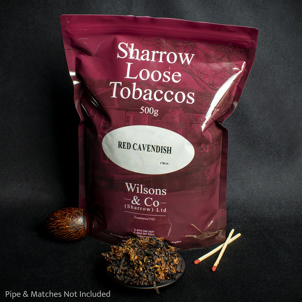 Wilsons of Sharrow Red Cavendish Pipe Tobacco (Cherry) - 25g Loose
