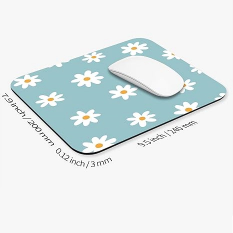 PADARTISAN Square Mouse Pad, Personalized Premium-Textured Custom Mouse Mat Design