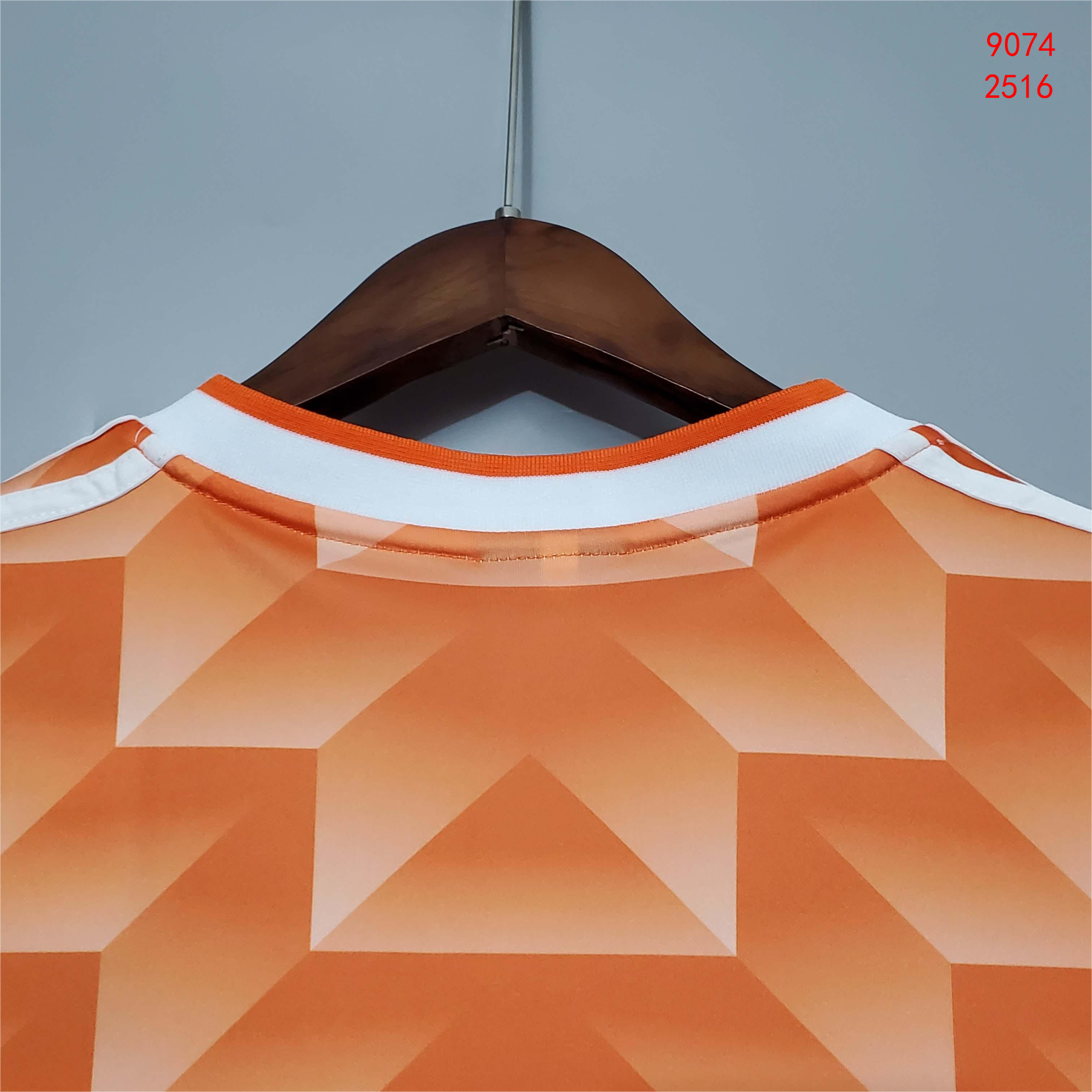 1988 Netherlands Home Retro Jersey-Fans Edition