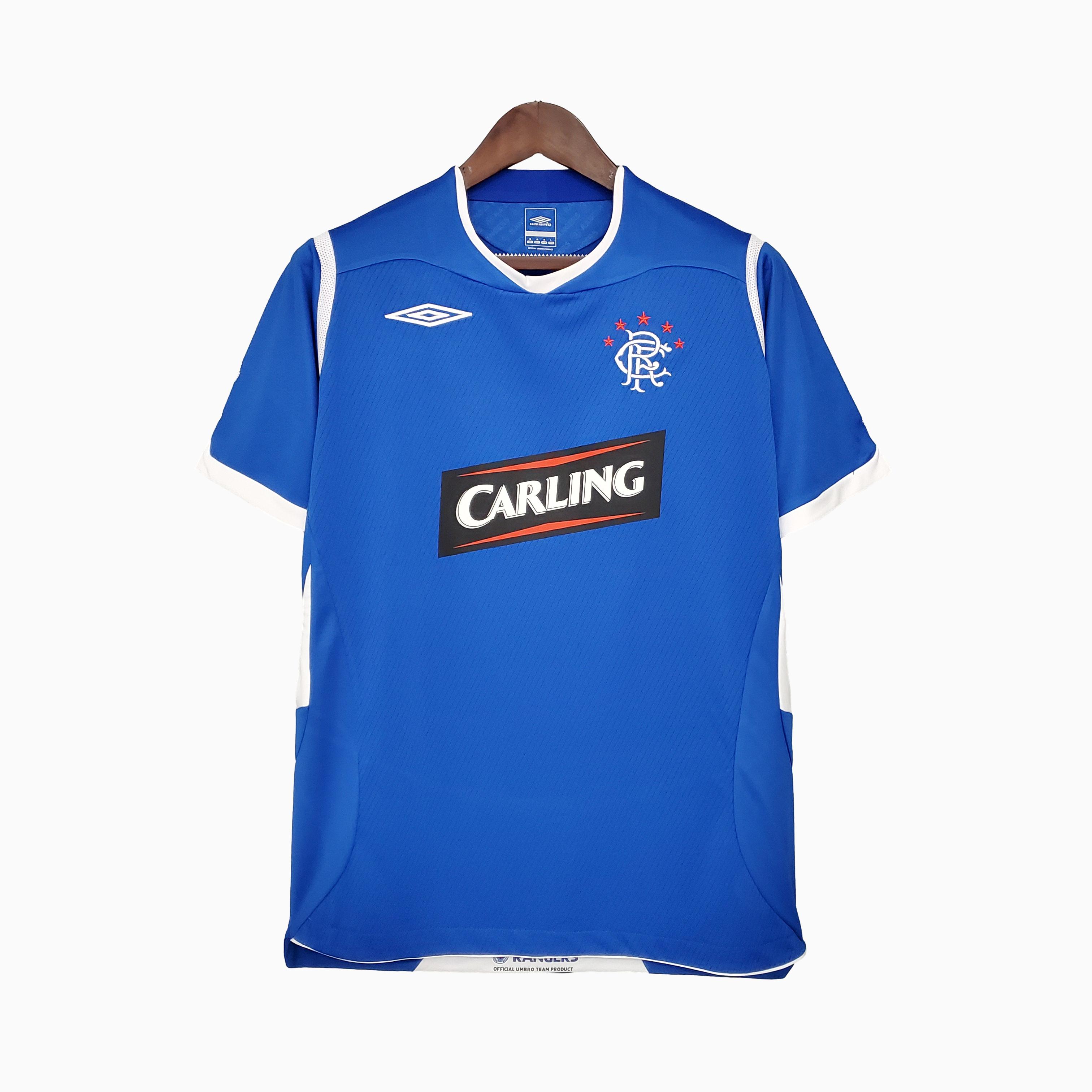Retro Glasgow Rangers 08-09 Home Stadium Jersey