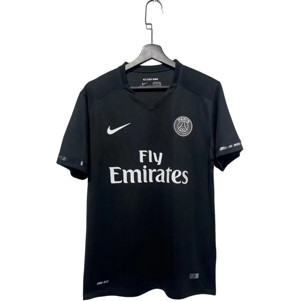 2025-26 Paris Second Away Black Jersey - Fan Edition