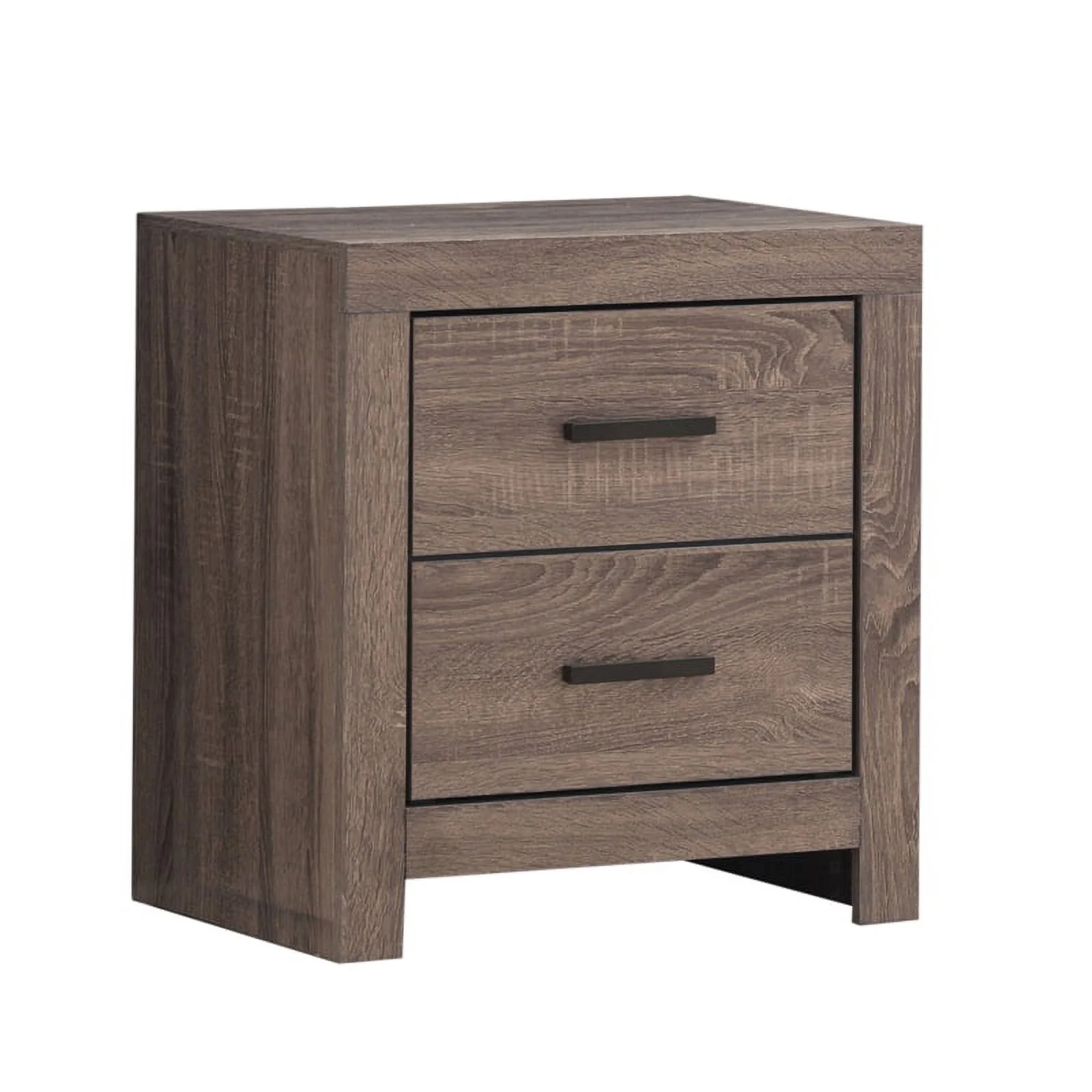 Brantford 4-piece Eastern King Panel Bedroom Set Barrel Oak