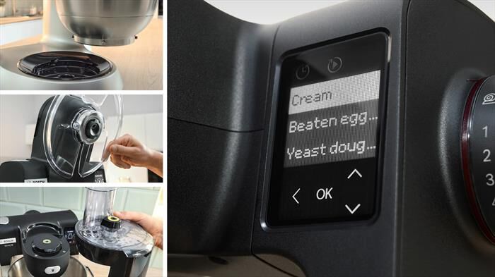 BOSCH - Kitchen machine MUMS6ZS34-Black,Stainless steel