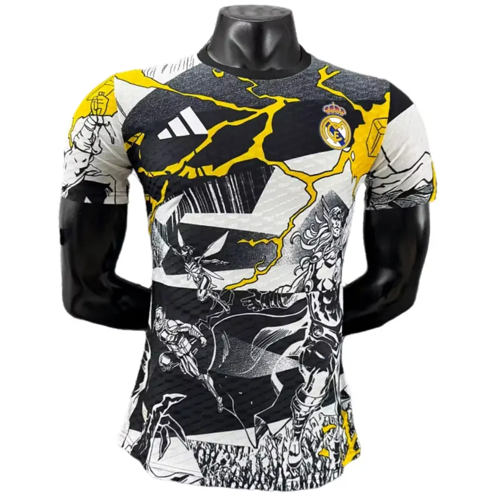 2025-26 Real Madrid Marvel Collaboration Jersey - Player Edition