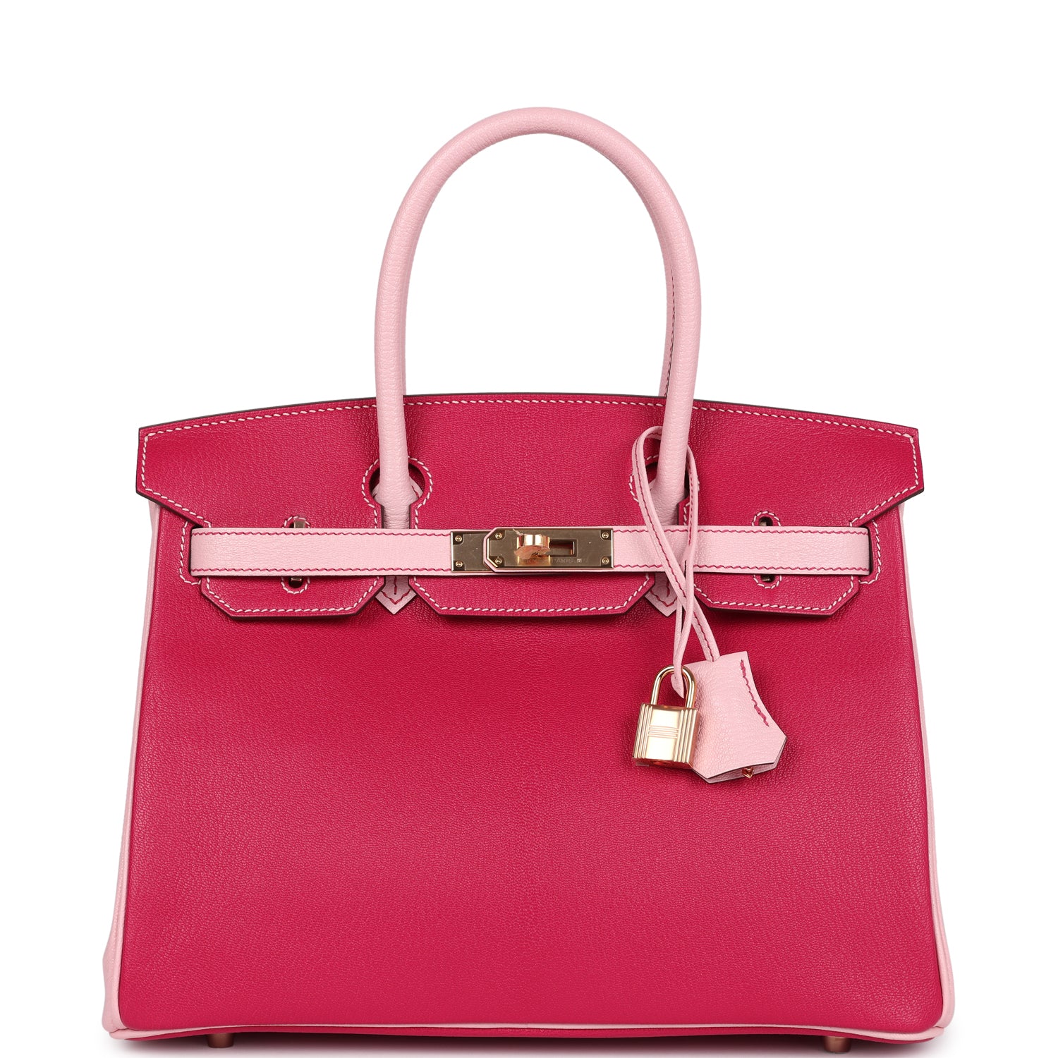 Special Order (HSS) Birkin 30 Rose Mexico and Rose Sakura Chevre Rose Gold Hardware