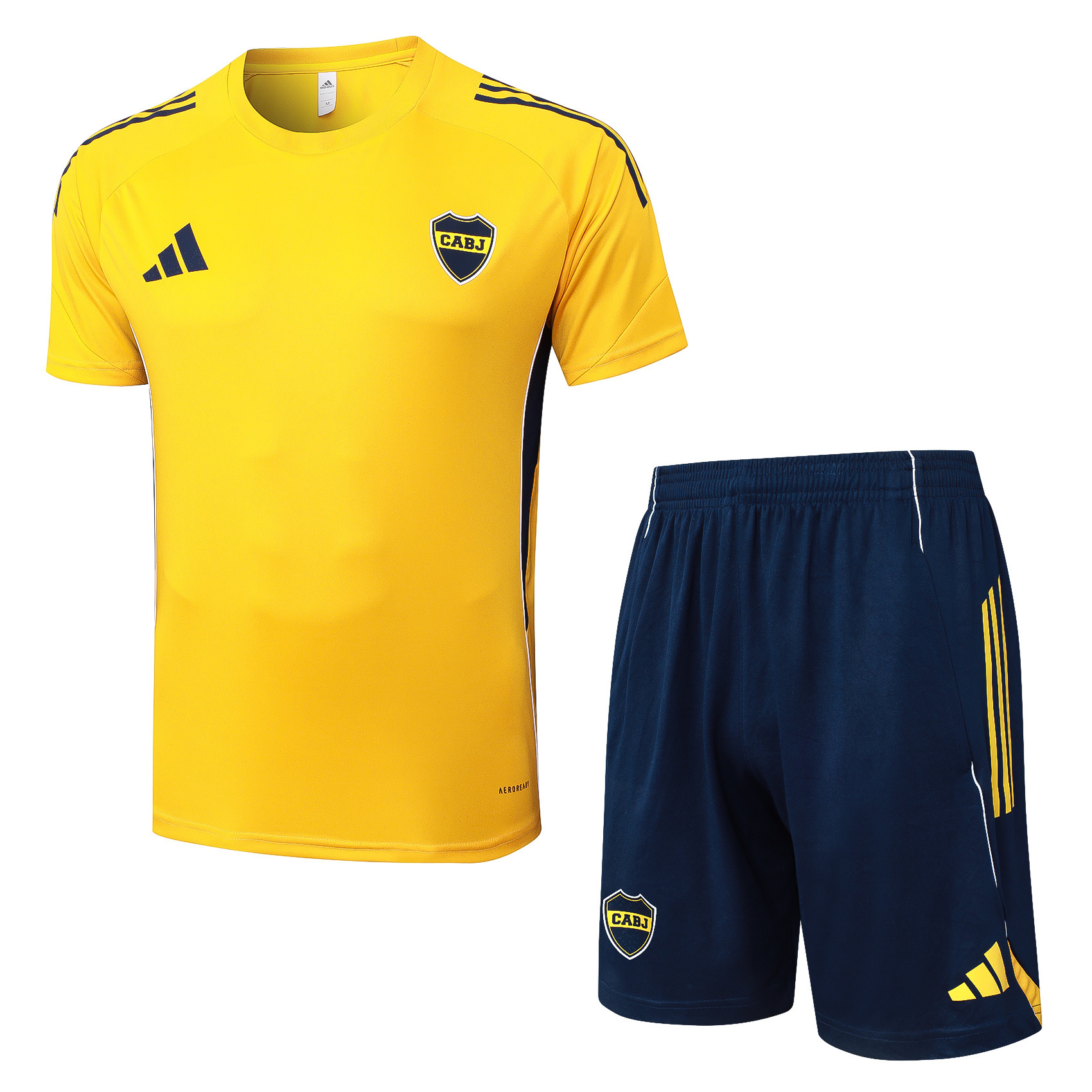 2025-26 Boca Juniors short-sleeved training uniform - Adult Set