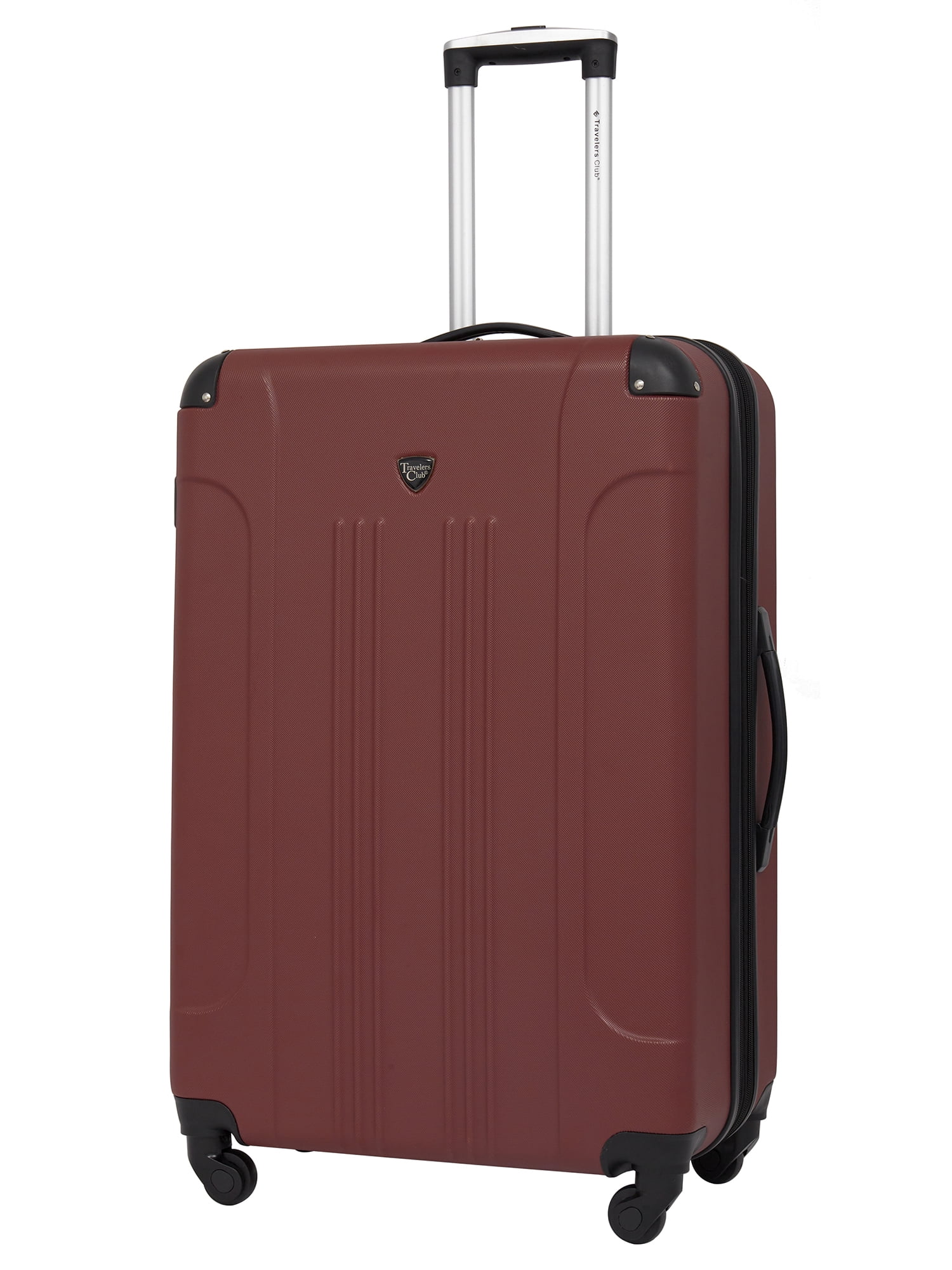 Travelers Club Chicago Plus 5pc Expandable Hardside Luggage Set, Black