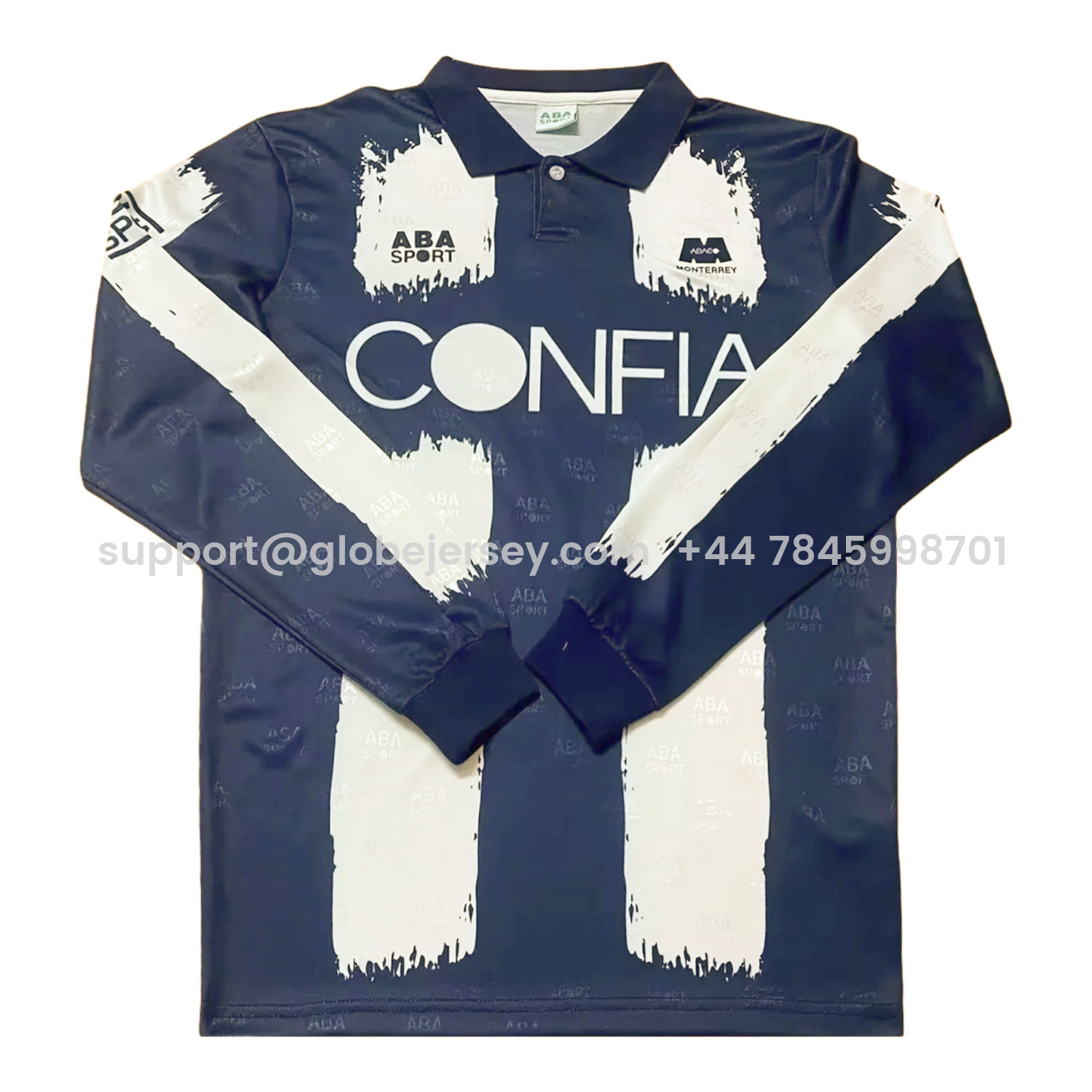 Retro Rayados Monterrey 1995-96 Away Long Sleeves Jersey