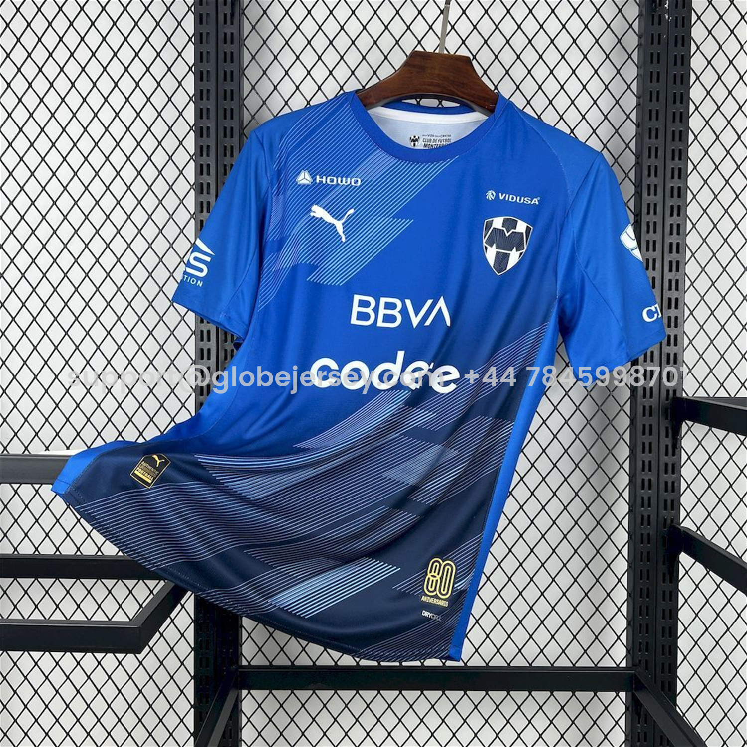 Rayados Monterrey 25-26 Third Blue Jersey - Fans Version