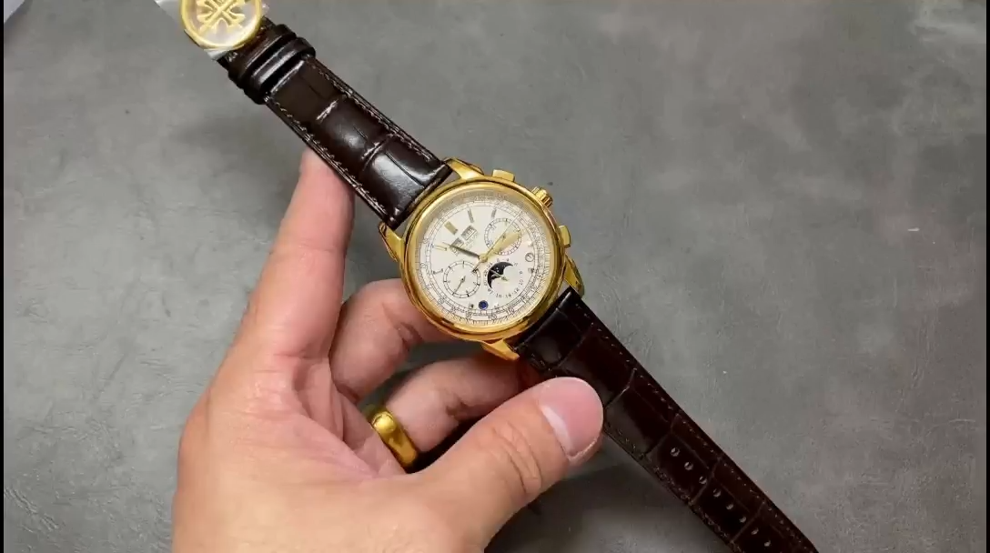 【Super Clone】Patek Philippe Grand Complications Perpetual Calendar Chronograph 5970J 001
