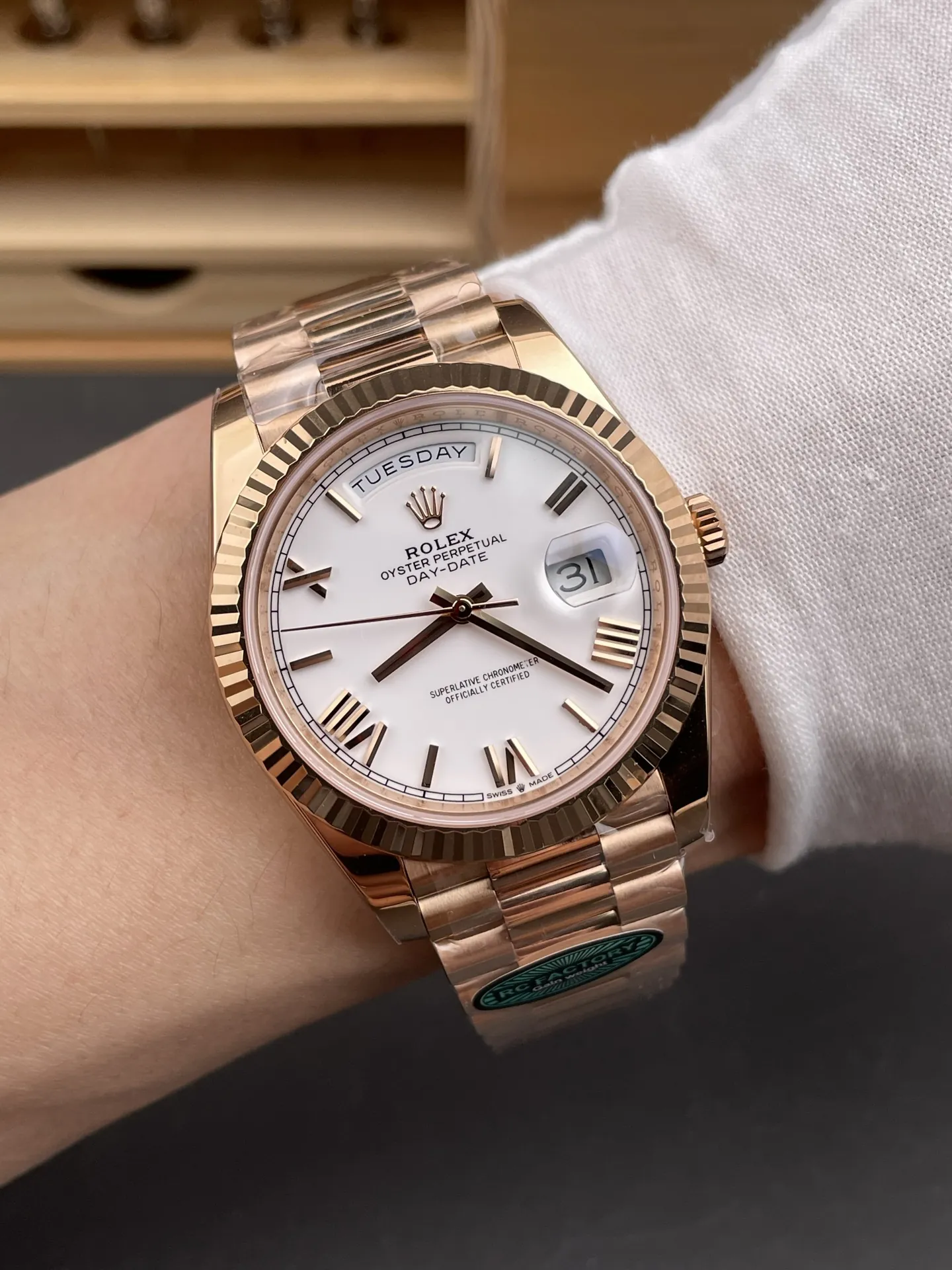 Rolex Day-Date Rose Gold 40mm