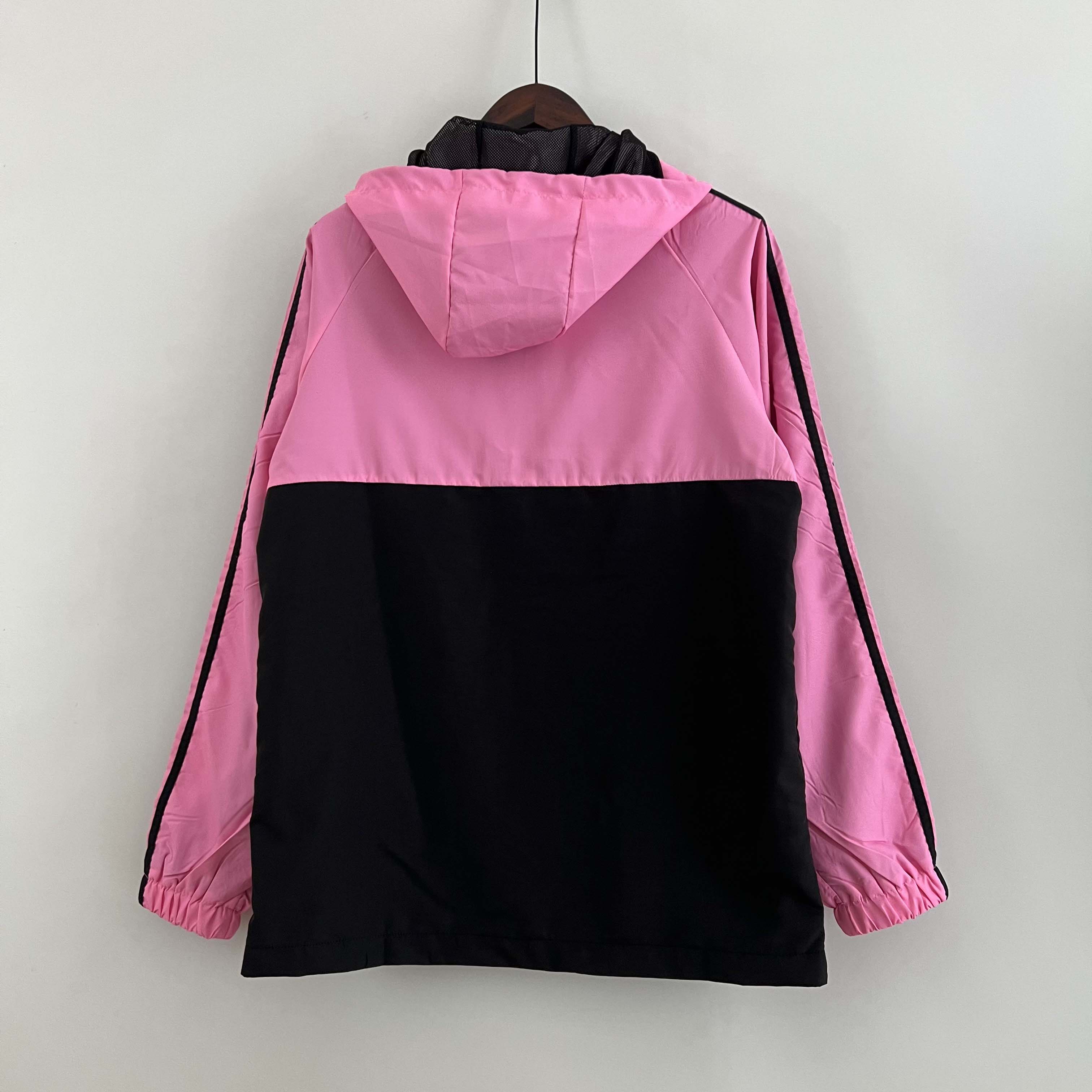 2023 International Miami Windbreaker (Pink Black) 1:1 Thailand Quality