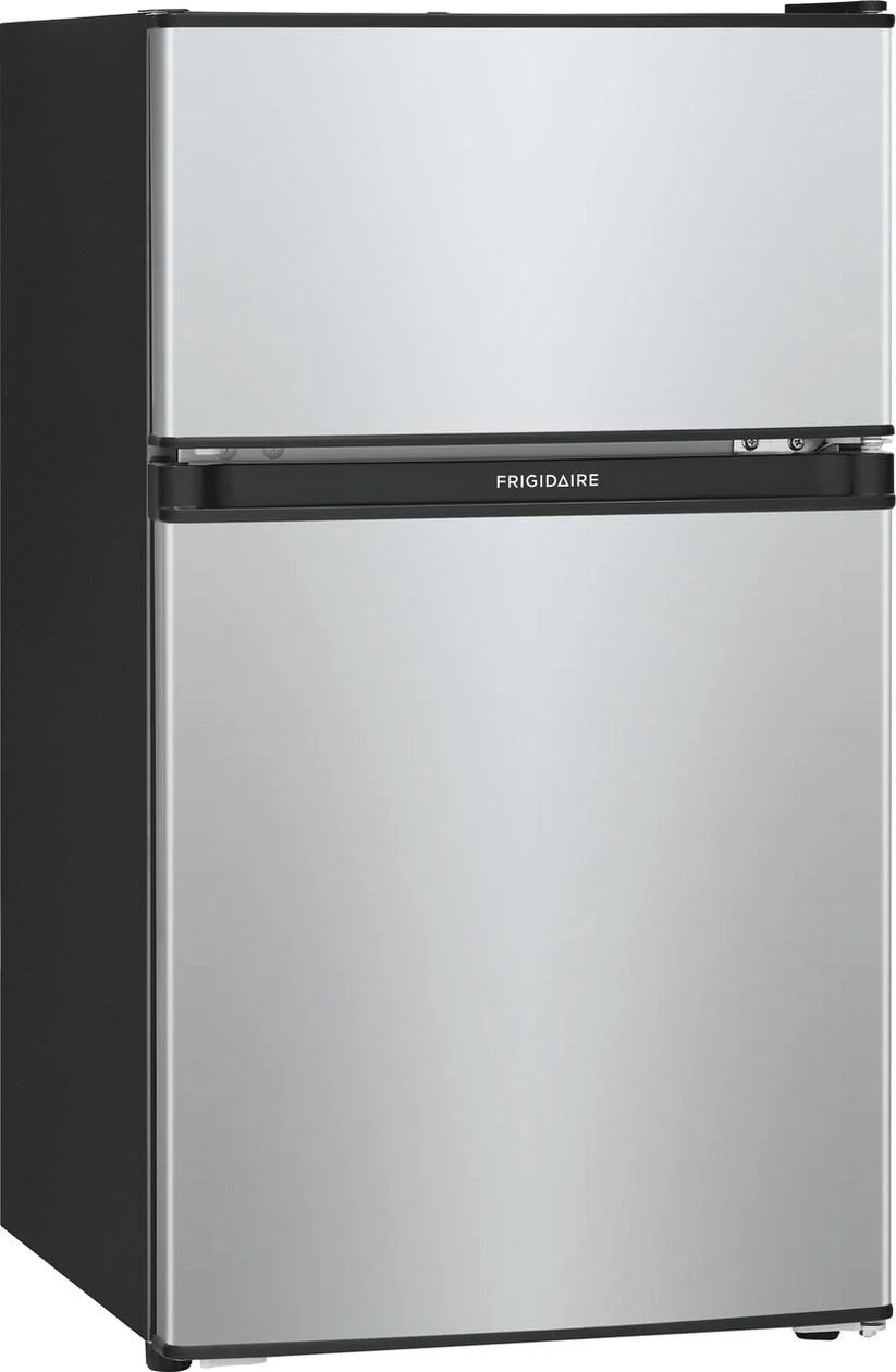 Frigidaire Compact Refrigerator, Stainless Steel, 3.1 cu ft