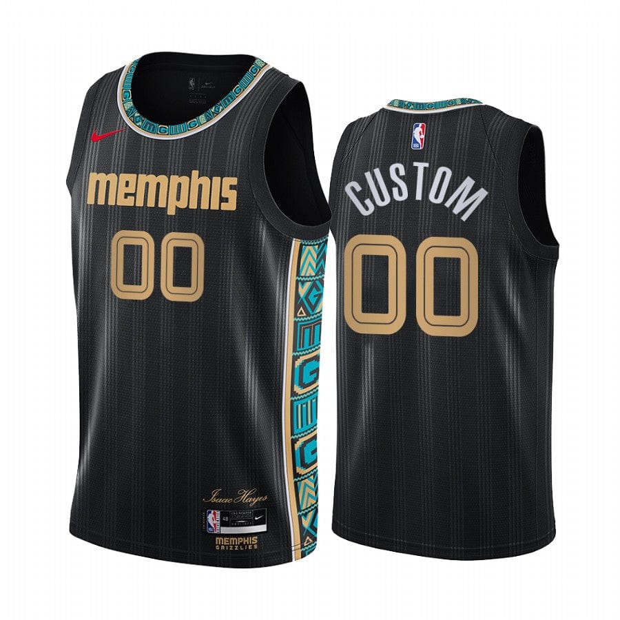 Custom Memphis Grizzlies City Edition  Jersey