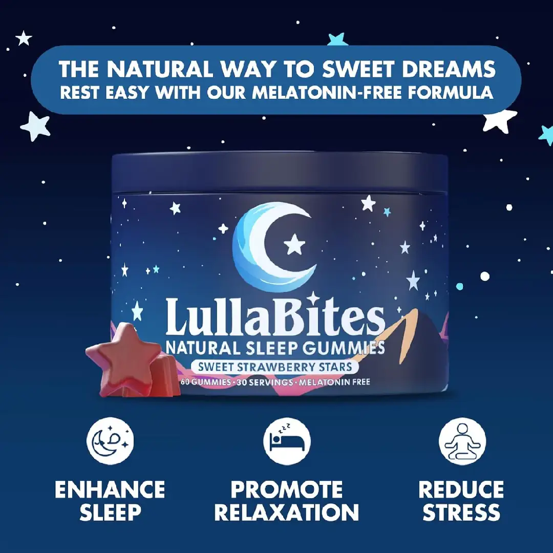 Melatonin-Free Sleep Support  Non-Habit Forming & Vegan