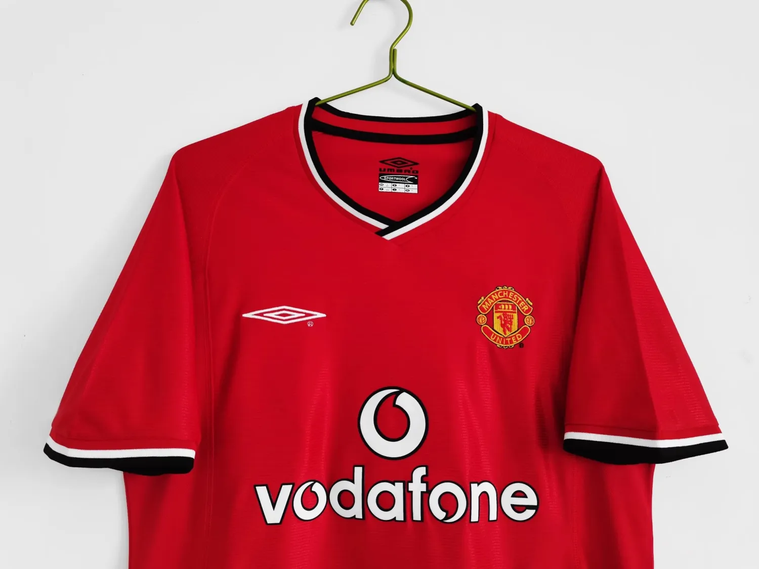 2000/2002 Manchester United home retro jersey - Fans Edition