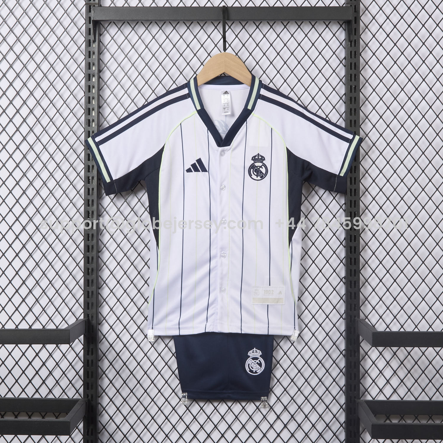 Real Madrid 25-26 White Baseball Kids Kit