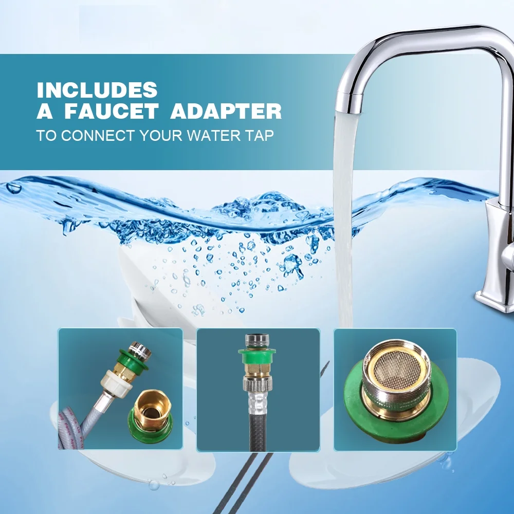 KAPAS KPS35-735H2 8 lbs Top Load Washing Machine with Built-in Pump and Long Drain Hose