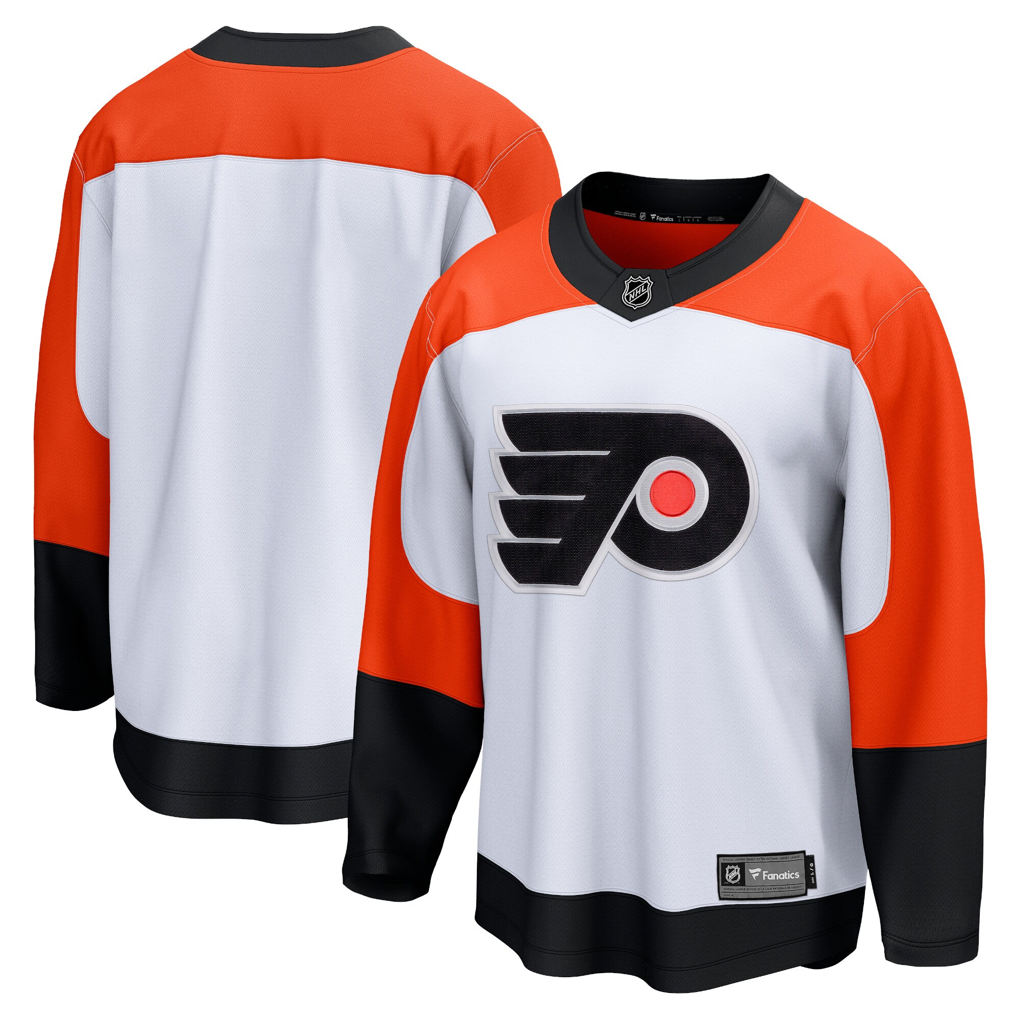 Philadelphia Flyers Fanatics Away Premier Breakaway Jersey – White