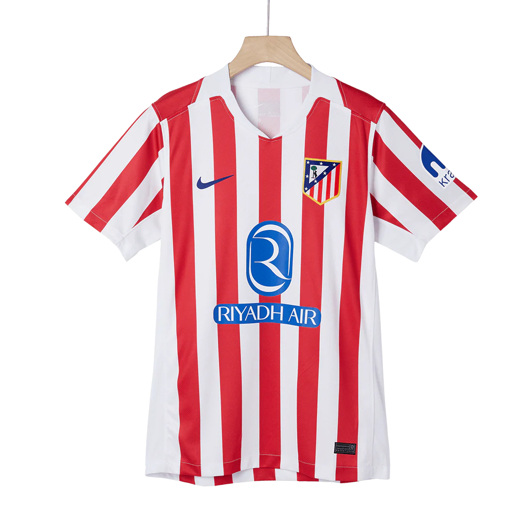 J.ALVAREZ #19 Atletico Madrid Home Soccer Jersey 2025/26