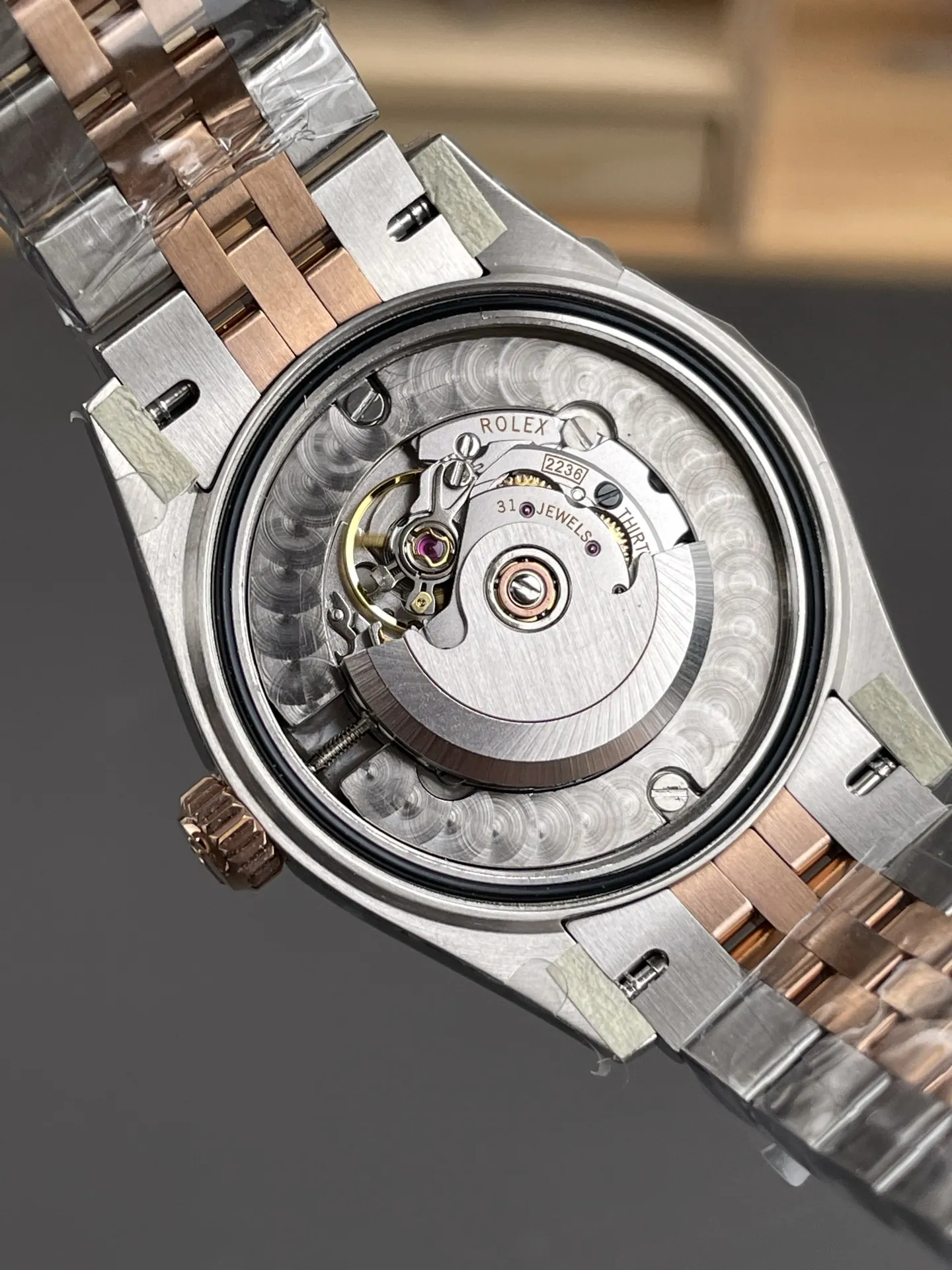Rolex Datejust Two-Tone Rose Gold Ladies 31mm