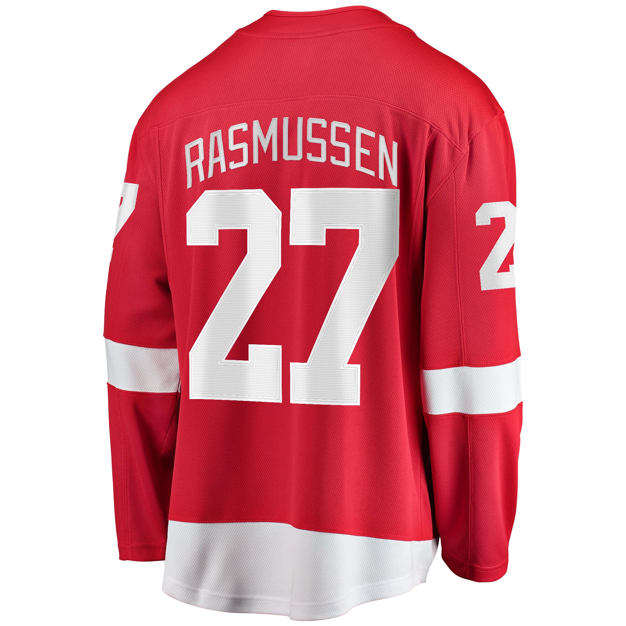Michael Rasmussen Detroit Red Wings Fanatics Home Breakaway   Jersey – Red