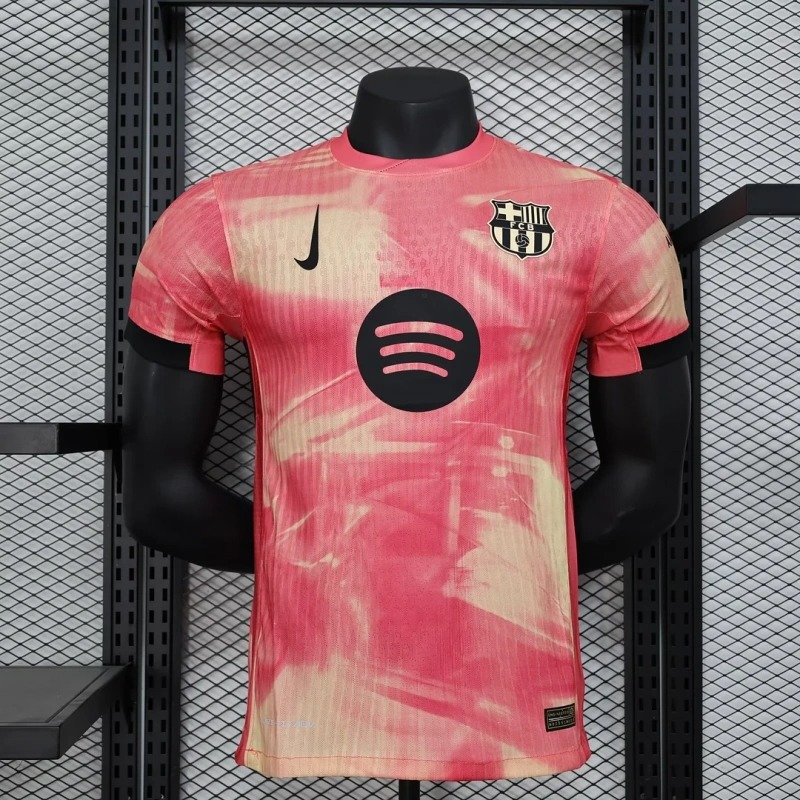 2024/2025 Player Version Barcelona Special Edition Pink Football Shirt 1:1 Thai Quality