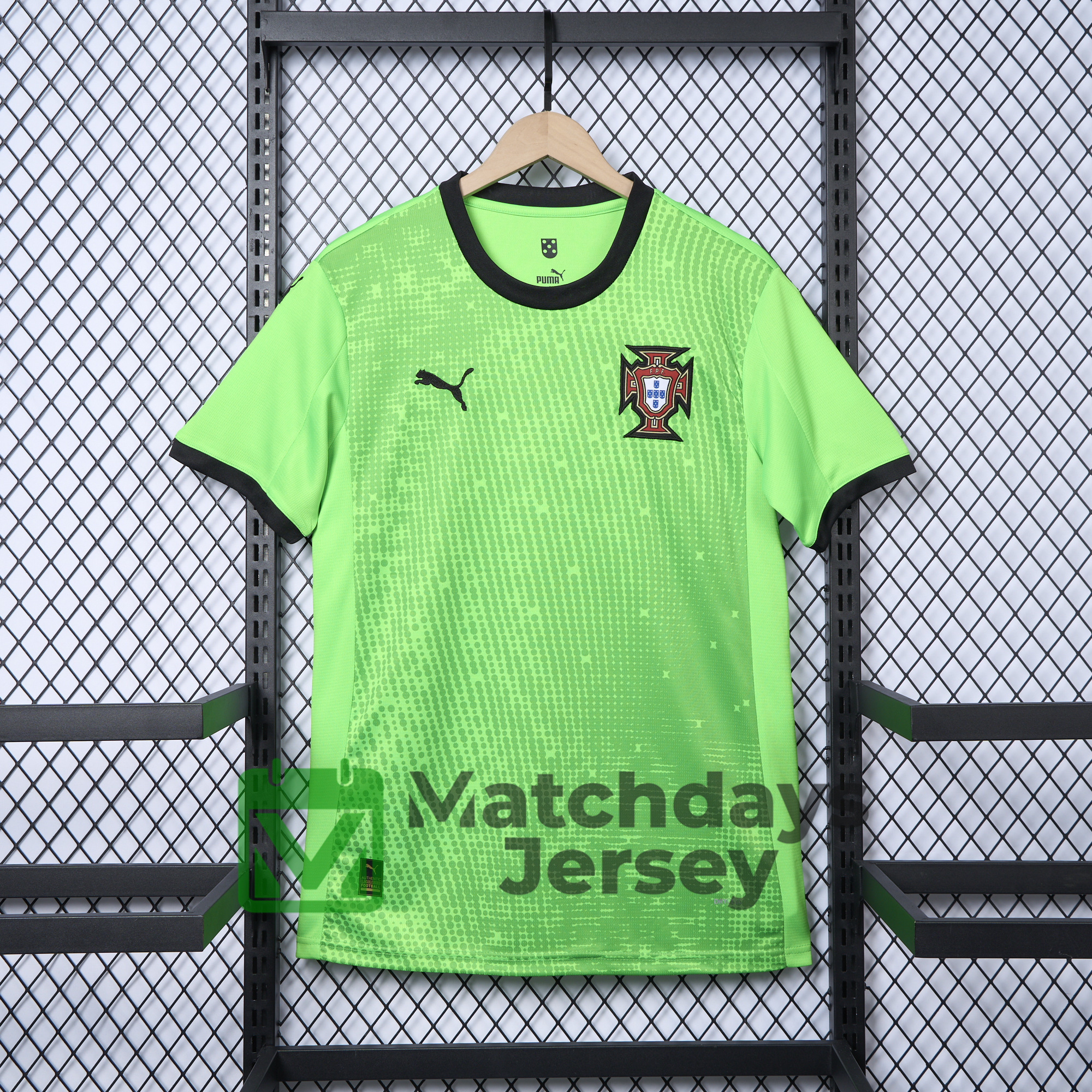 Portugal 2025-26 Green Goalkeeper Jersey - Fans Version