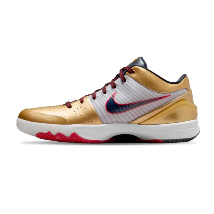 Kobe 4 Protro Gold Metal Basketball Shoes