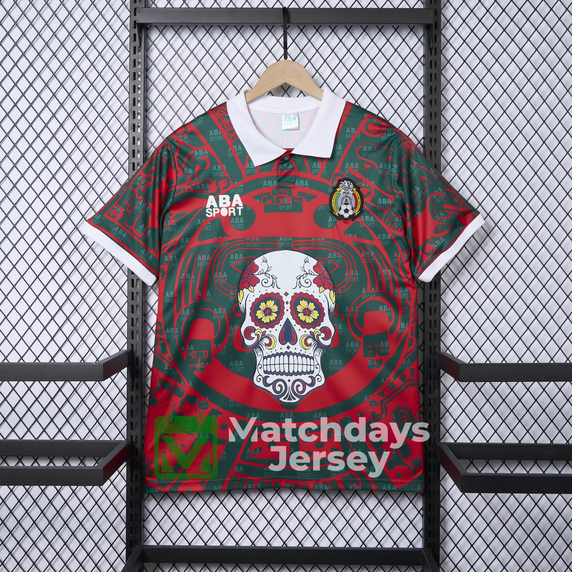 Mexico 2024 Red Skull Special Edition Jersey - Fans Version