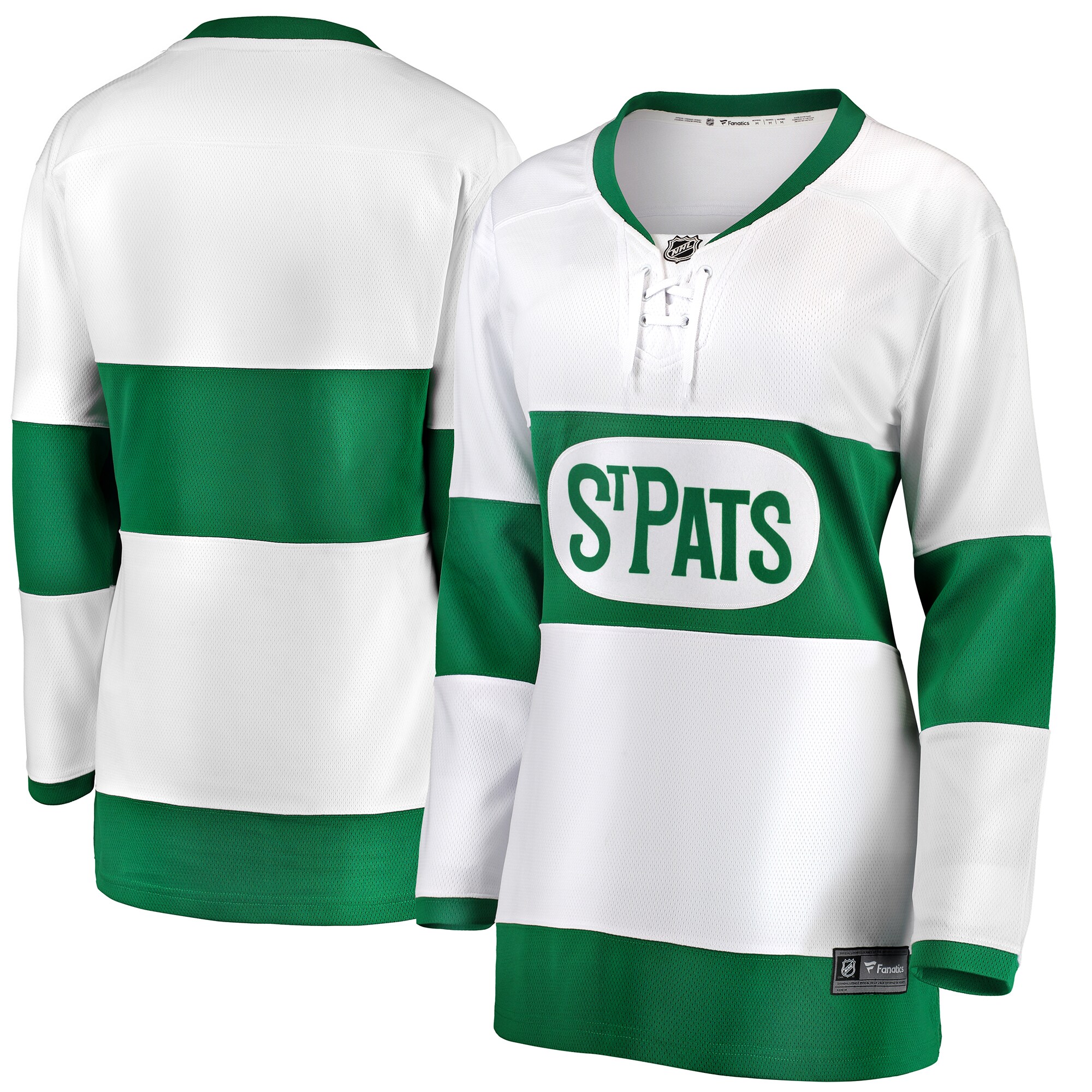 Toronto St. Pats Fanatics Women’s Premier Breakaway Jersey – White
