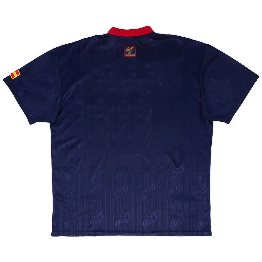 Spain 1996 Away Retro Football Jersey