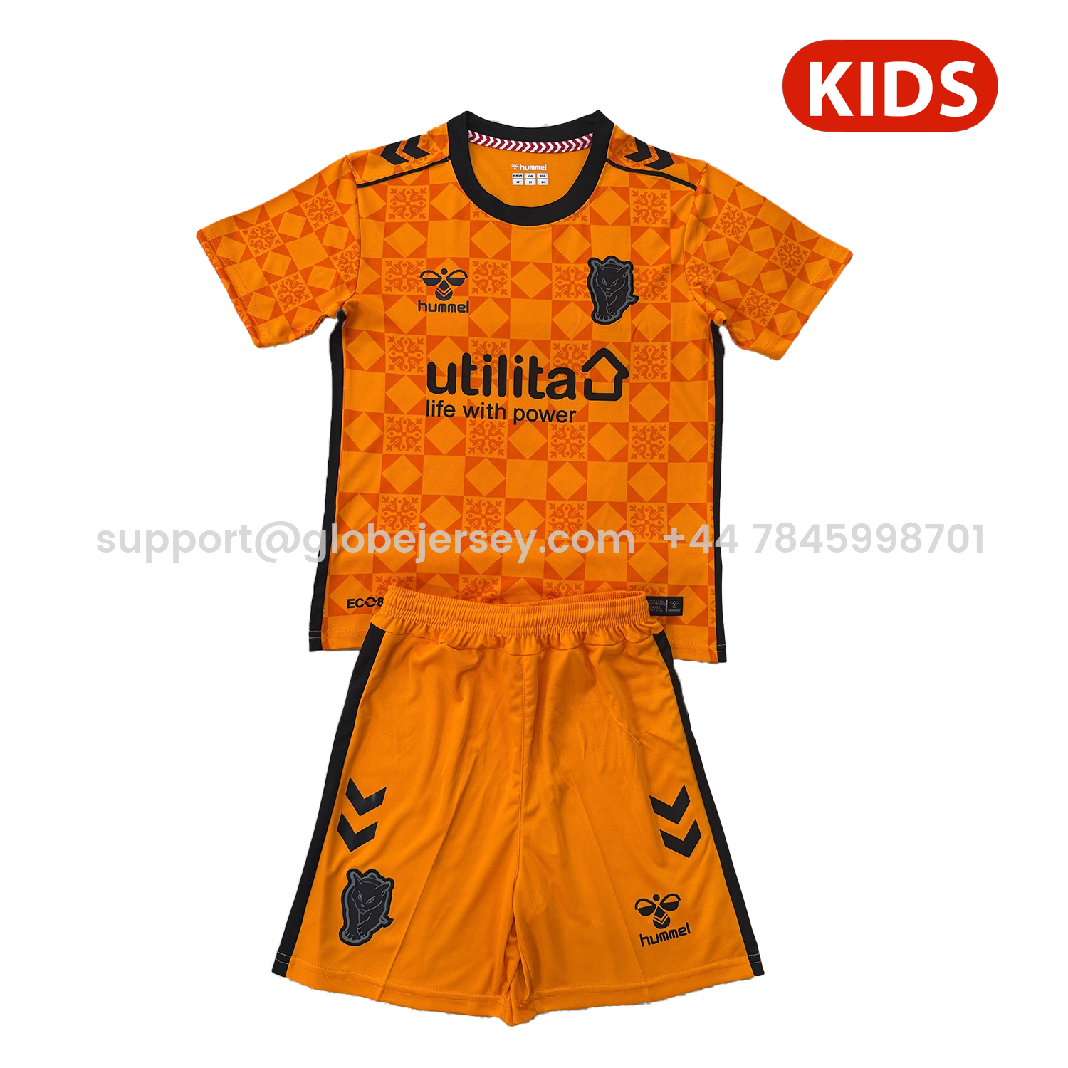 Sunderland 25-26 Orange Goalkeeper Kids Kit