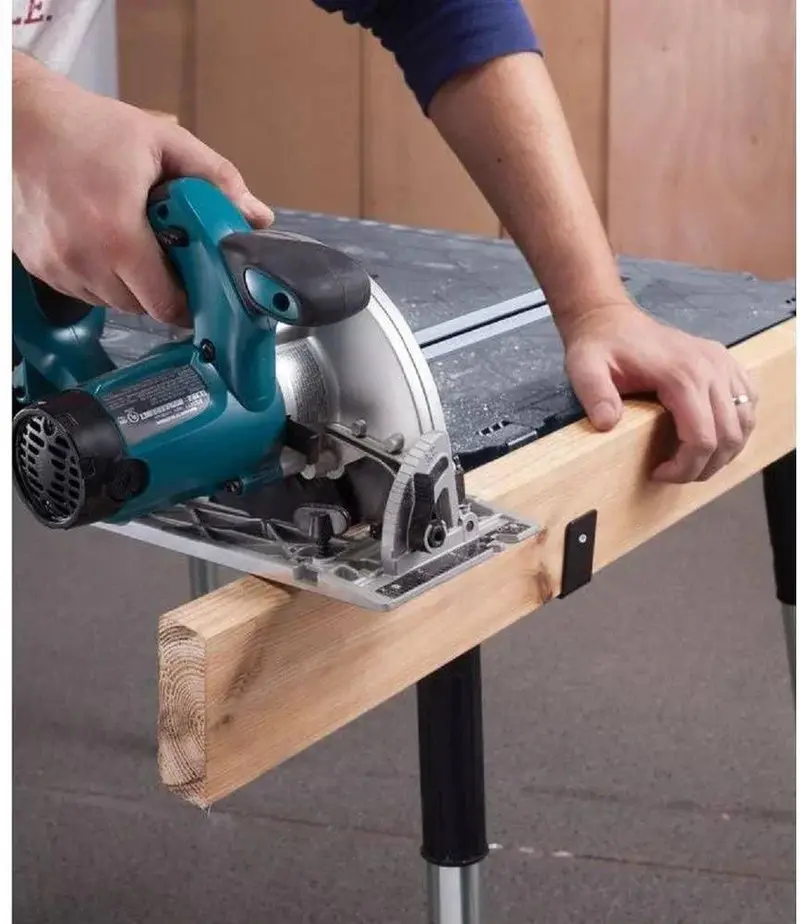 1.8 ft × 3 ft Portable Jobsite Workbench – Compact Folding Work Surface