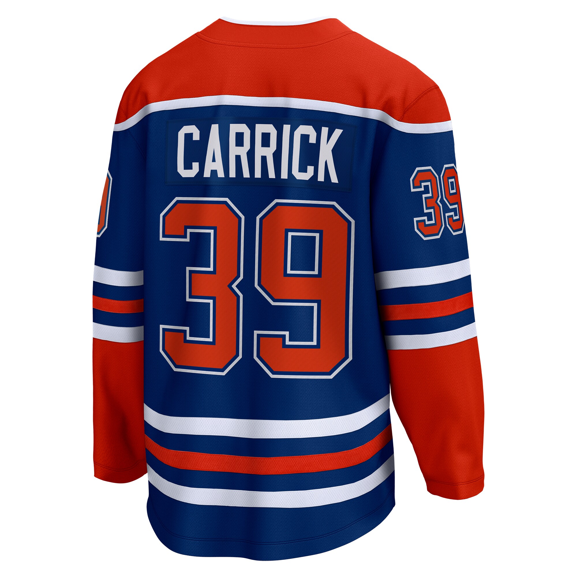 Sam Carrick Edmonton Oilers Fanatics Home Premier Breakaway   Jersey – Royal
