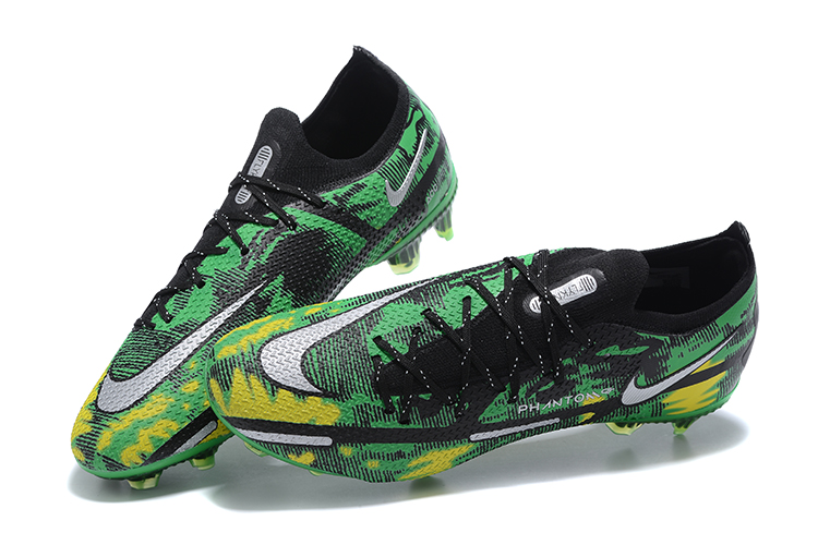 Shock Wave series Nike low-top Phantom GT2 waterproof Recharge all-knit FG football shoes Nike Phantom GT2 Elite FG