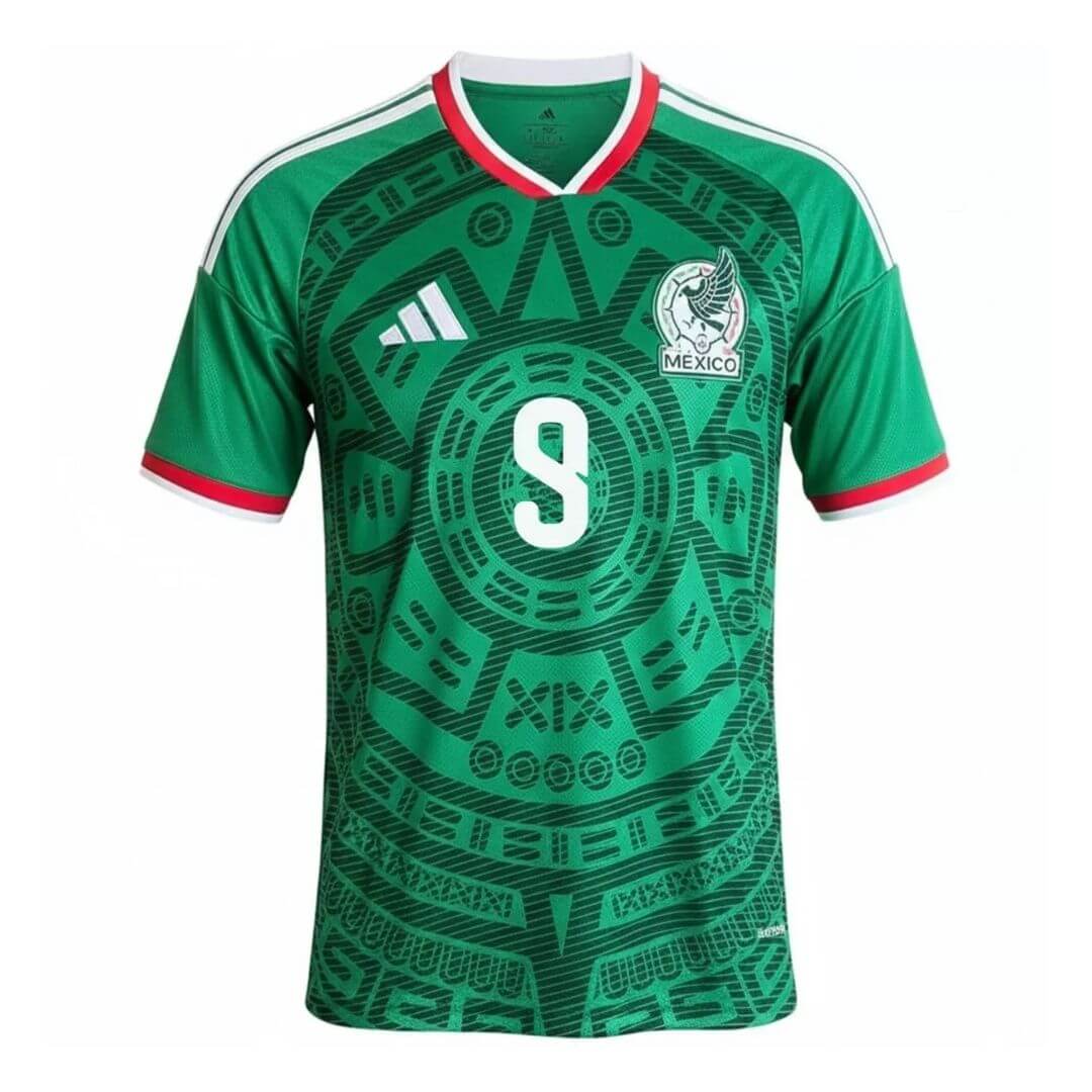 RAÚL #9 Mexico Home Soccer Jersey 2026 World Cup