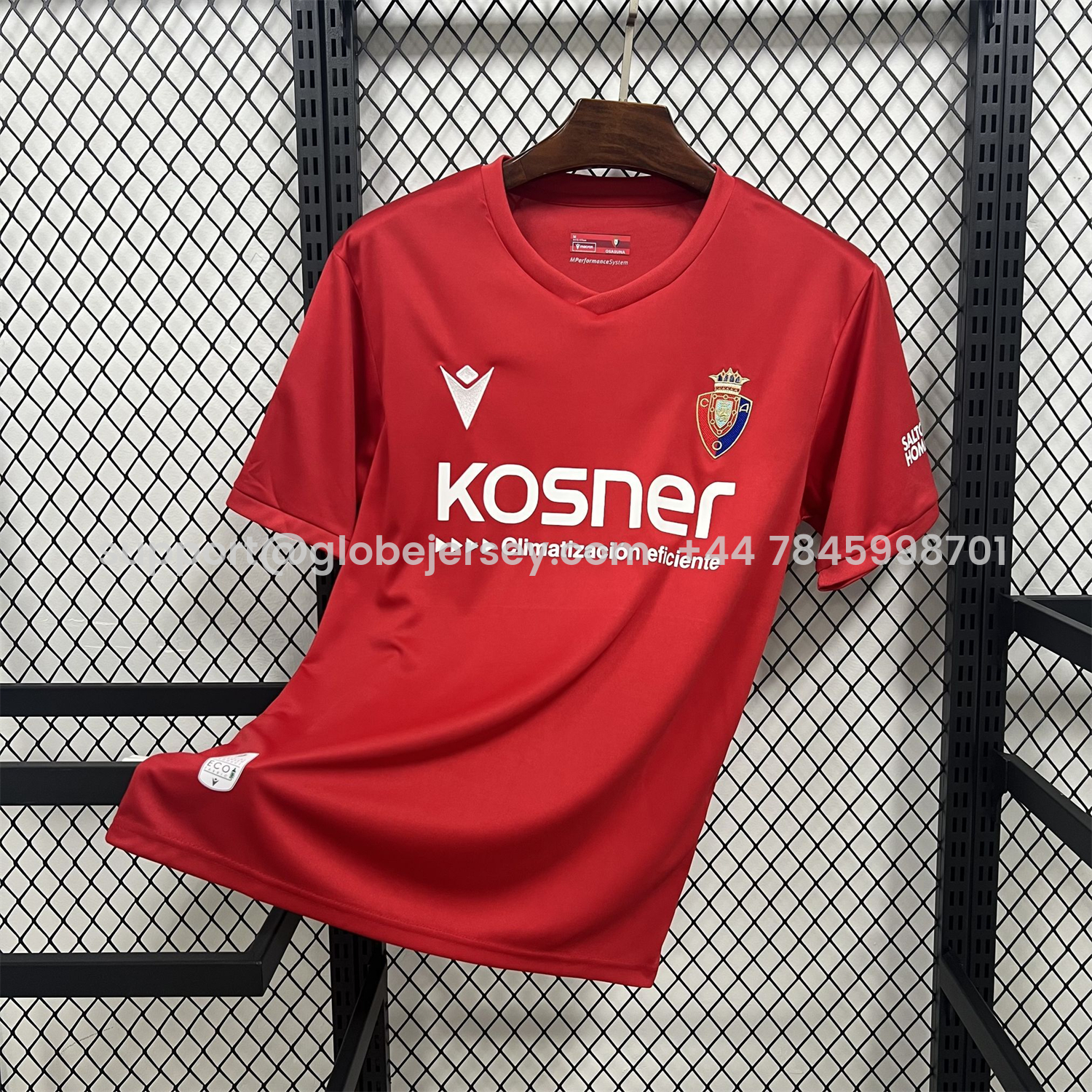 Osasuna 25-26 Retro Style Jersey - Fans Version