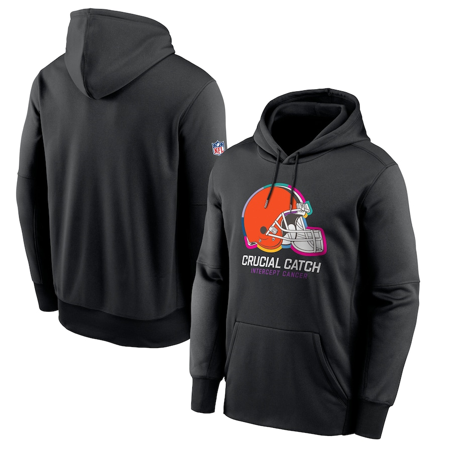 Cleveland Browns Crucial Catch Club Men's Hoodie