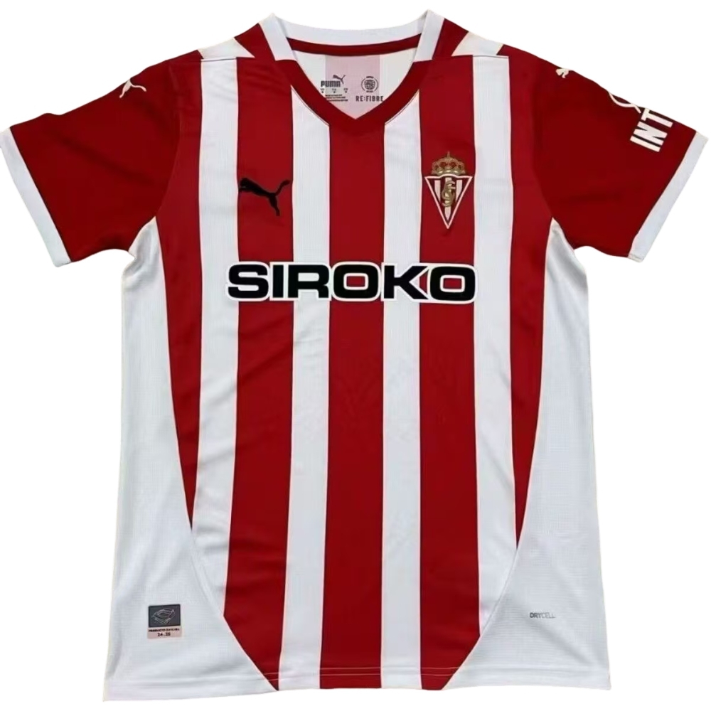 2024-25 Sporting de Gijón Home Jersey-Fans Edition