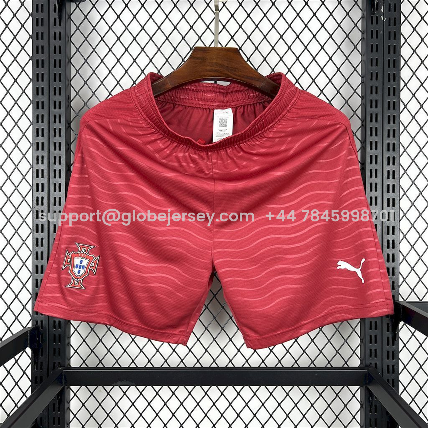 Portugal 2026 Home Red Shorts - Fans Version