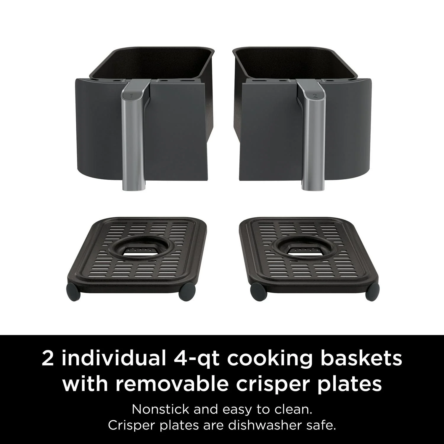Ninja Foodi 6-in-1 8-quart 2-basket Air Fryer with DualZone Technology
