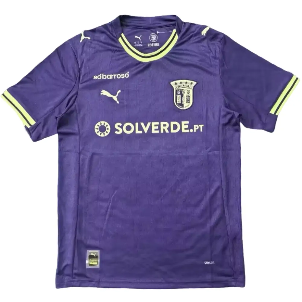 2025-26 Braga Second Away Jersey - Fan Edition