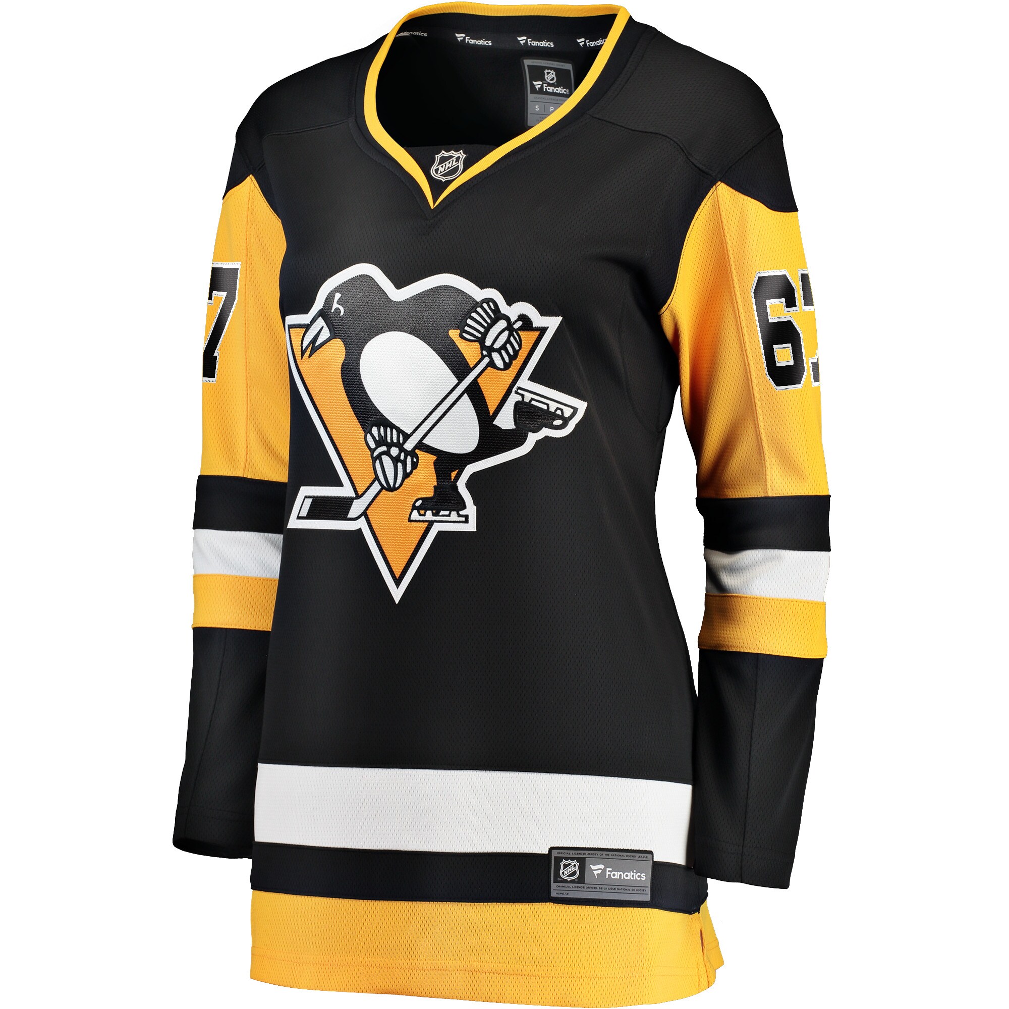 Rickard Rakell Pittsburgh Penguins Women’s Fanatics Home Breakaway   Jersey – Black