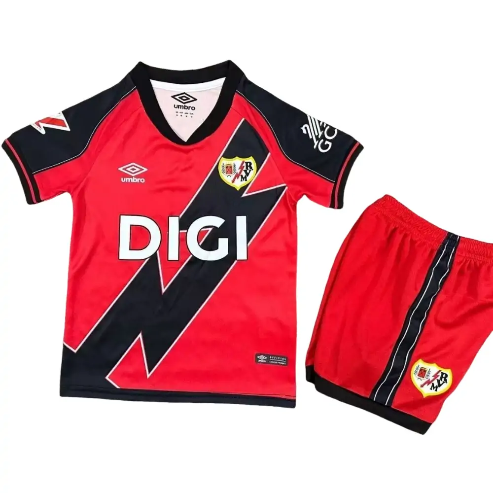 2025/26 Rayo Vallecano Away Jersey - Kids Kit