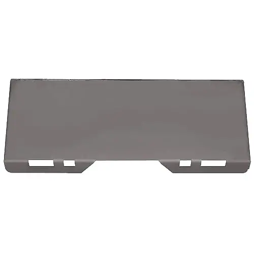 1/2  Skid Steer Mount Plate Quick Tach Attachment Loader Plate Compatible with Bobcat Kubota